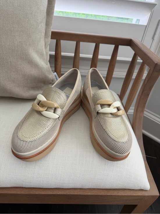 Dolce Vita Shoes - Dolce Vita cream/beige platform loafers